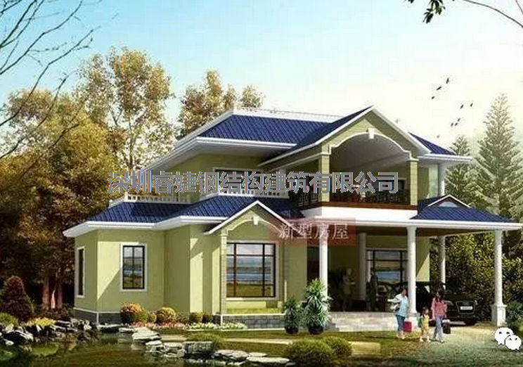 五套鄉(xiāng)間別墅小戶型，2層5臥室?guī)к噹欤壗?jīng)濟(jì)實(shí)惠（帶設(shè)計(jì)圖）(圖4)