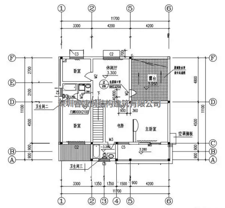 鄉(xiāng)村業(yè)主自建兩層輕鋼別墅，造價(jià)才40多萬，引來全村人的關(guān)注(圖3)