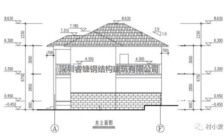 鄉(xiāng)村業(yè)主自建兩層輕鋼別墅，造價(jià)才40多萬，引來全村人的關(guān)注(圖6)