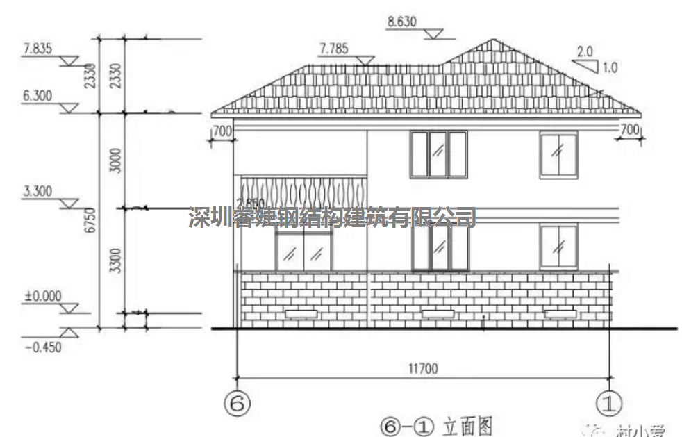 鄉(xiāng)村業(yè)主自建兩層輕鋼別墅，造價(jià)才40多萬，引來全村人的關(guān)注(圖5)