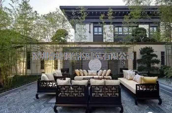 新中式庭院的設(shè)計(jì)太棒了，這就是中國(guó)幾千年文化的力量，越來(lái)越受(圖2)