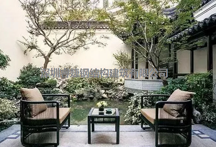 新中式庭院的設(shè)計(jì)太棒了，這就是中國(guó)幾千年文化的力量，越來(lái)越受(圖4)