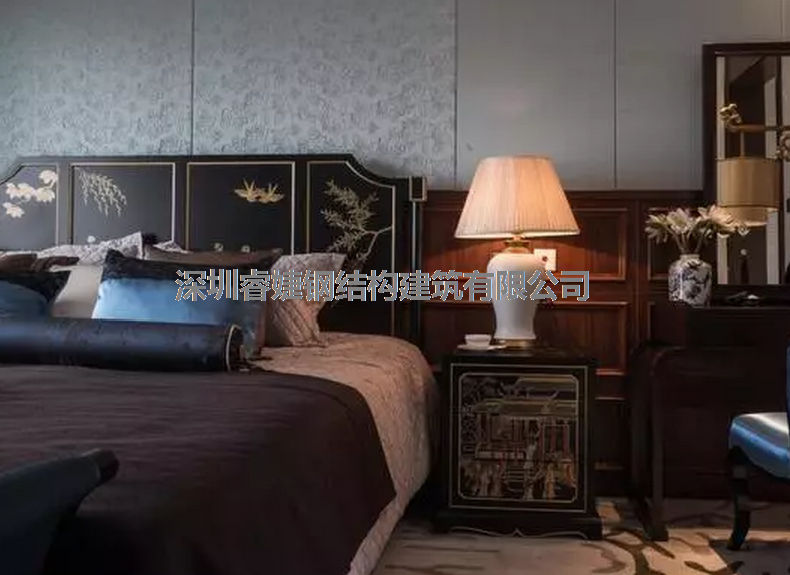 內(nèi)裝修推薦：240平新中式輕鋼別墅，一步一景打造詩(shī)意的家園！(圖4)