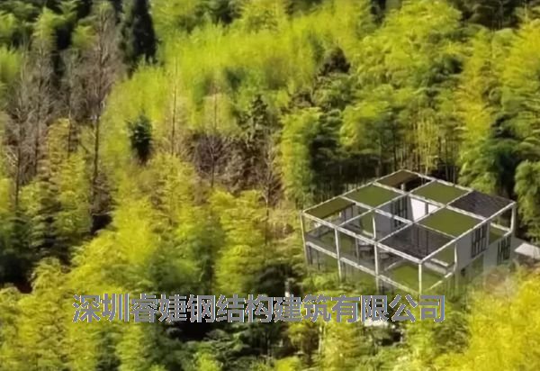 輕鋼別墅走向美觀節(jié)能的裝配式環(huán)保建筑，將是流行趨勢(shì)。(圖3)