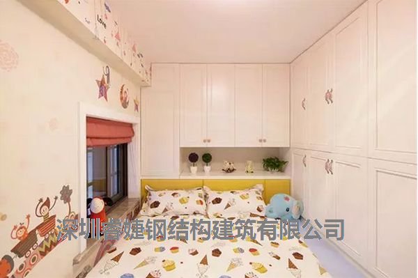睿婕輕鋼別墅288平美式風(fēng)格裝修，別墅里秋千上的浪漫！(圖6)