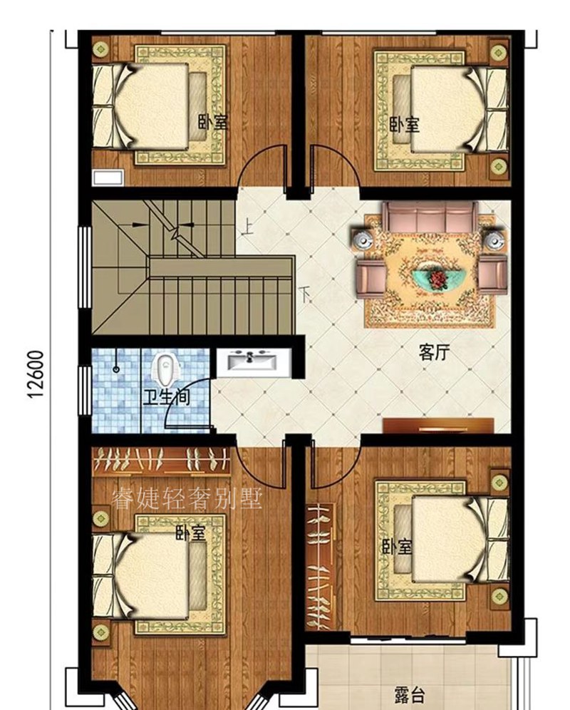 農(nóng)村小戶(hù)型這樣建經(jīng)濟(jì)實(shí)用好看(圖4)