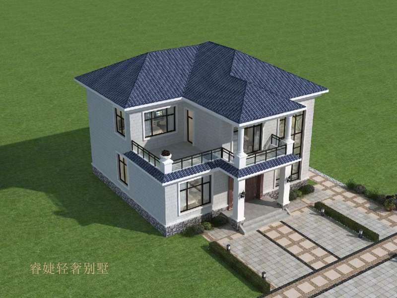 非?；鸬暮啔W風格二層小別墅(圖3)