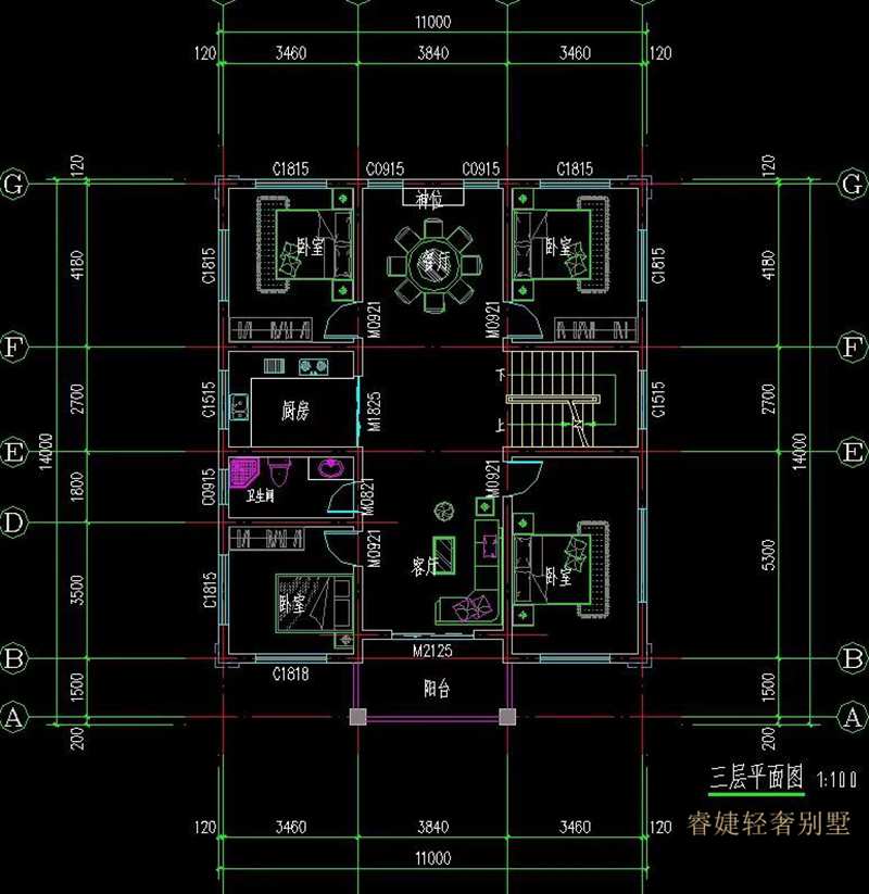 宅基地小，不用怕，四世同堂的戶型來了！(圖6)