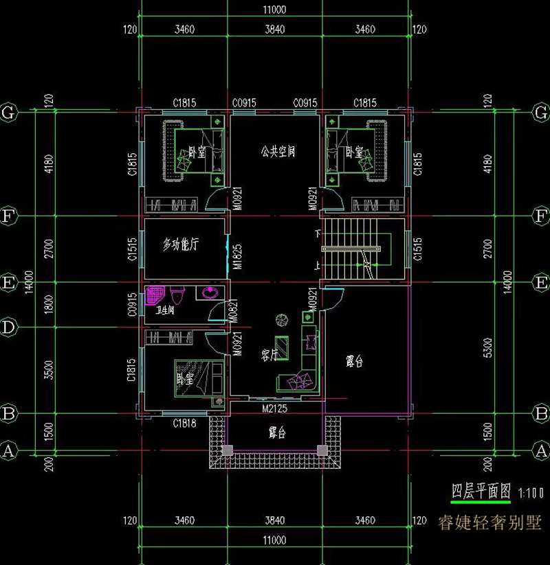宅基地小，不用怕，四世同堂的戶型來了！(圖7)